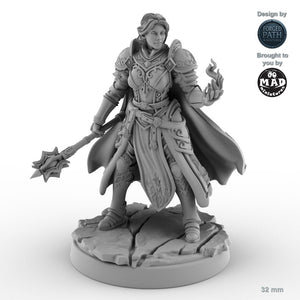 Human Female Cleric Protector A