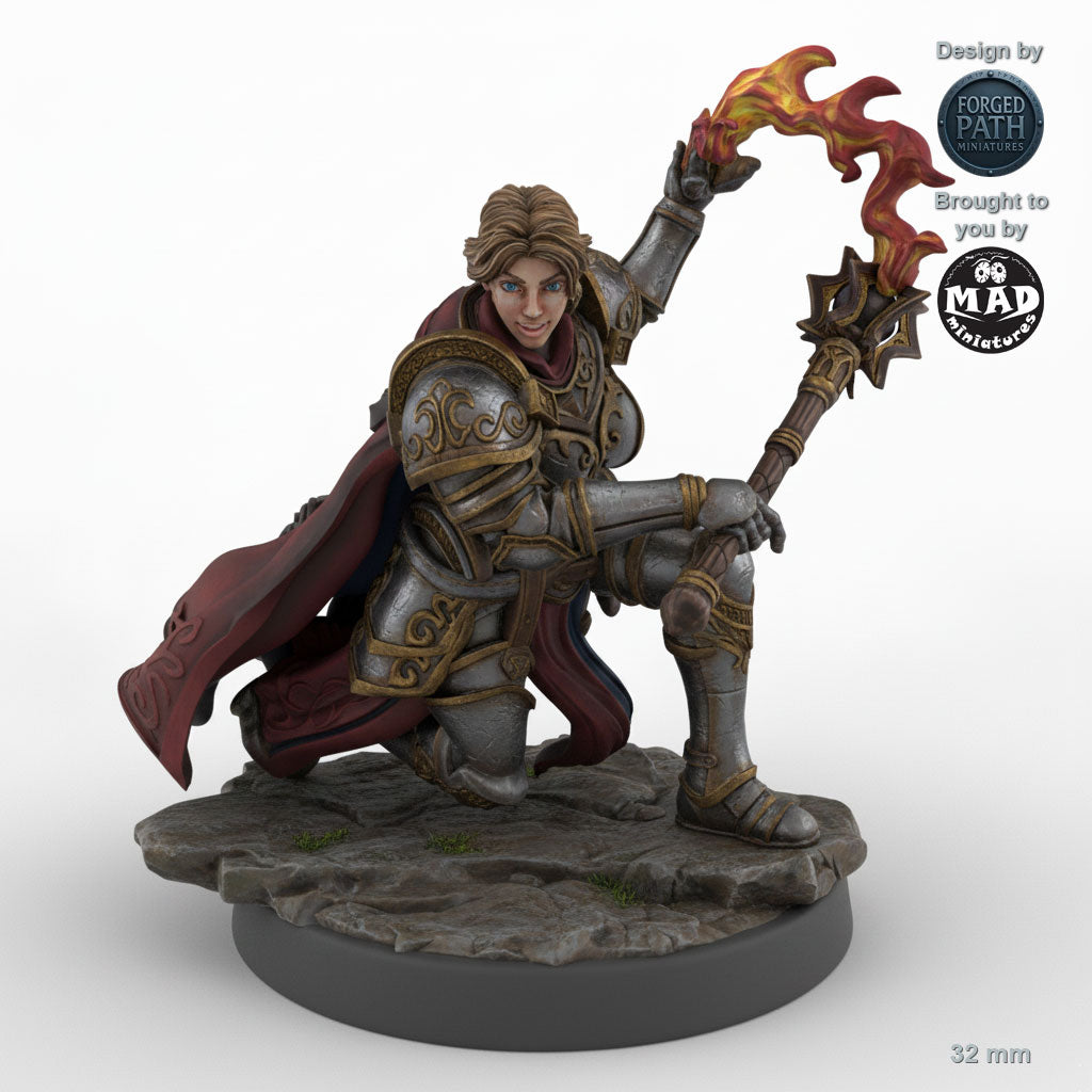 Human Female Cleric Protector B