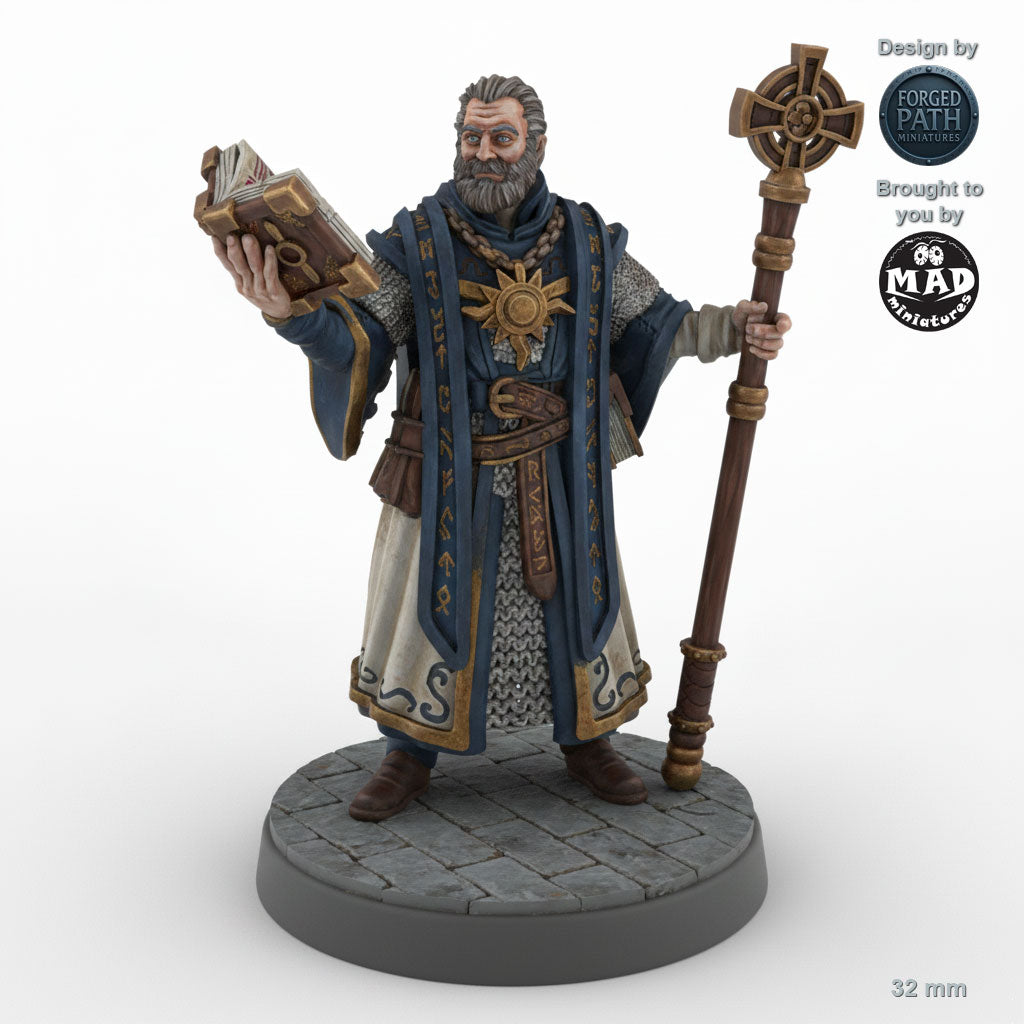 Faithful Human Male Cleric A