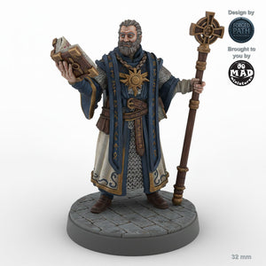 Faithful Human Male Cleric A