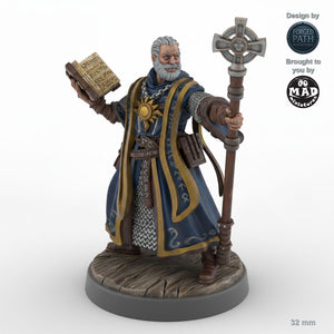 Faithful Human Male Cleric C