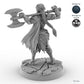 Greataxe Human Female Fighter A