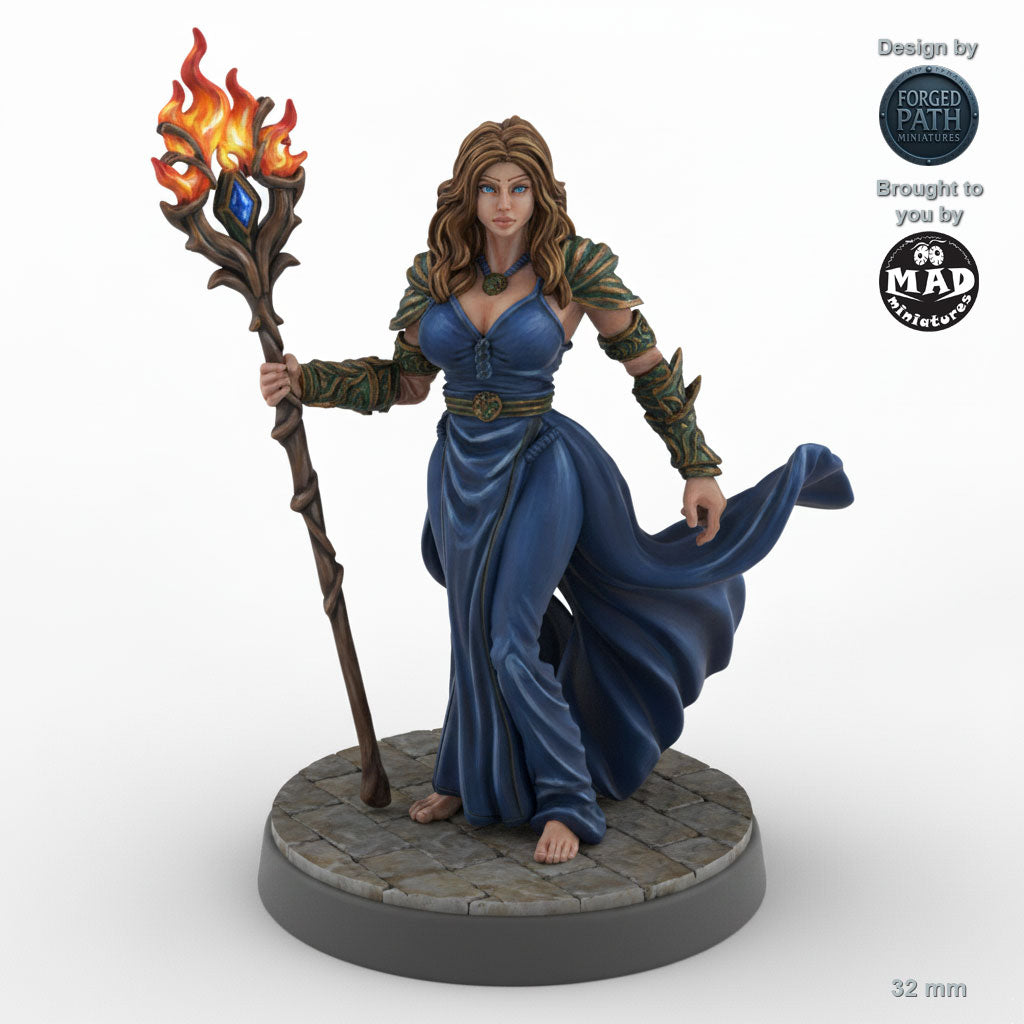 Graceful Human Female Mage A
