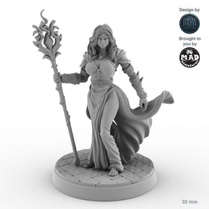 Graceful Human Female Mage A