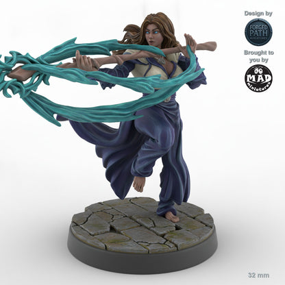 Graceful Human Female Mage B