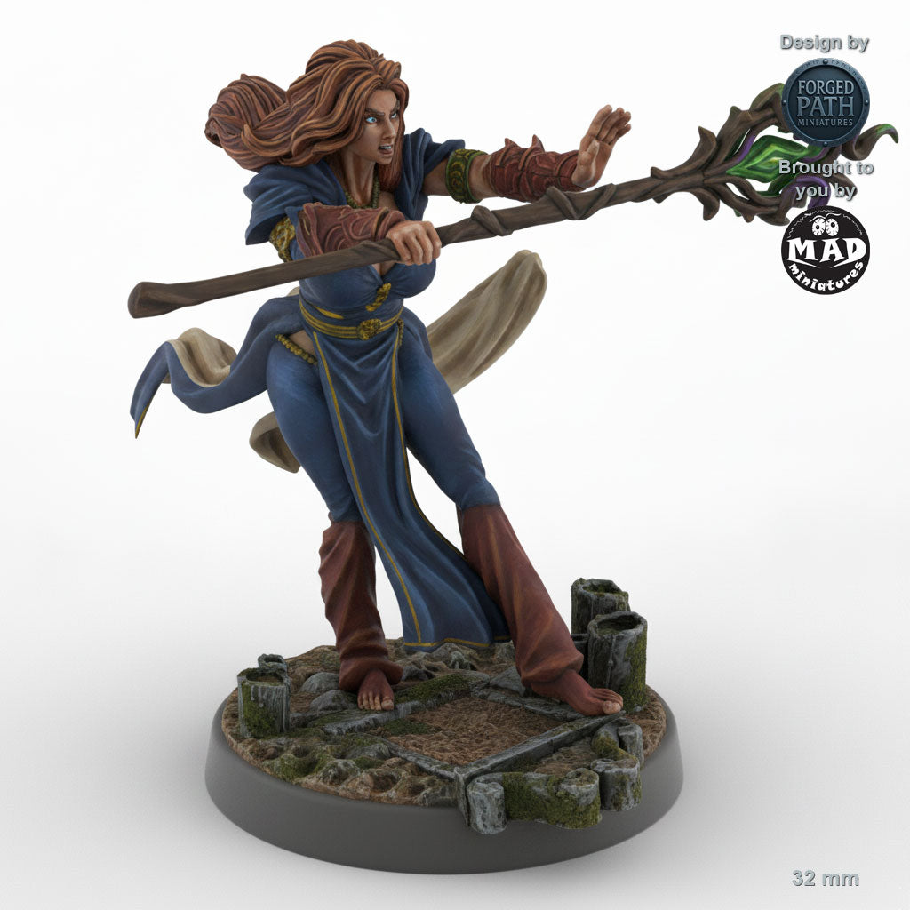 Graceful Human Female Mage C