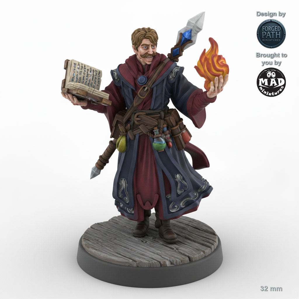 Human Male Elemental Mage A