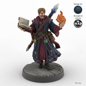Human Male Elemental Mage A