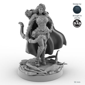 Human Female Ranger Huntress A