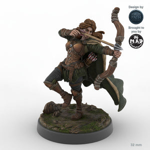 Human Female Ranger Huntress B