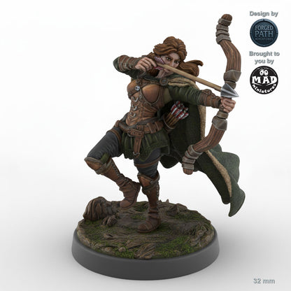 Human Female Ranger Huntress B