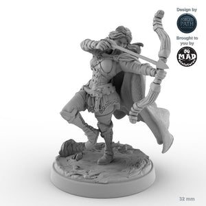 Human Female Ranger Huntress B