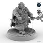 Male Dwarf Bard with Lute B