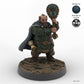 Male Dwarf Bard with Lute C