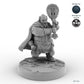 Male Dwarf Bard with Lute C