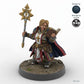 Mace Wielding Female Dwarf Cleric A