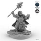 Mace Wielding Female Dwarf Cleric B