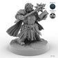 Mace Wielding Female Dwarf Cleric C