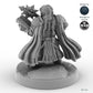 Mace Wielding Female Dwarf Cleric C