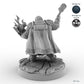 Hammer Wielding Male Dwarf Cleric B
