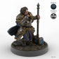 Female Dwarf Fighter with Warhammer B