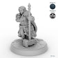 Female Dwarf Fighter with Warhammer B