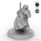 Female Dwarf Fighter with Warhammer B