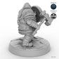 Shield-bearing Male Dwarf Fighter C