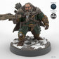 Rugged Male Dwarf Ranger C