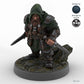 Hooded Male Dwarf Rogue A