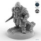Hooded Male Dwarf Rogue A