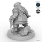 Hooded Male Dwarf Rogue A