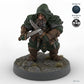 Hooded Male Dwarf Rogue B
