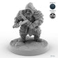 Hooded Male Dwarf Rogue B