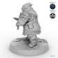 Hooded Male Dwarf Rogue B