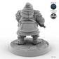 Hooded Male Dwarf Rogue B