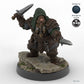 Hooded Male Dwarf Rogue C