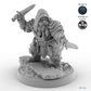 Hooded Male Dwarf Rogue C