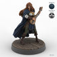 Lute-Playing Elven Female Bard A