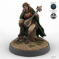 Lute-Playing Elven Female Bard B