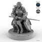 Defender Female Elf Fighter B
