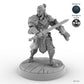Grimacing Male Elf Fighter A