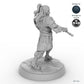 Grimacing Male Elf Fighter A