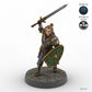 Grimacing Male Elf Fighter B