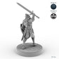 Grimacing Male Elf Fighter B