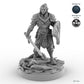 Grimacing Male Elf Fighter C