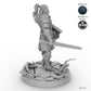 Grimacing Male Elf Fighter C