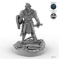 Grimacing Male Elf Fighter C
