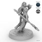 Flame-Wielding Female Elf Mage C