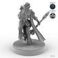Flame-Wielding Female Elf Mage C